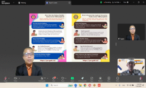Paparan Materi oleh Narasumber (Dok. Capture Zoom Meeting Panitia)