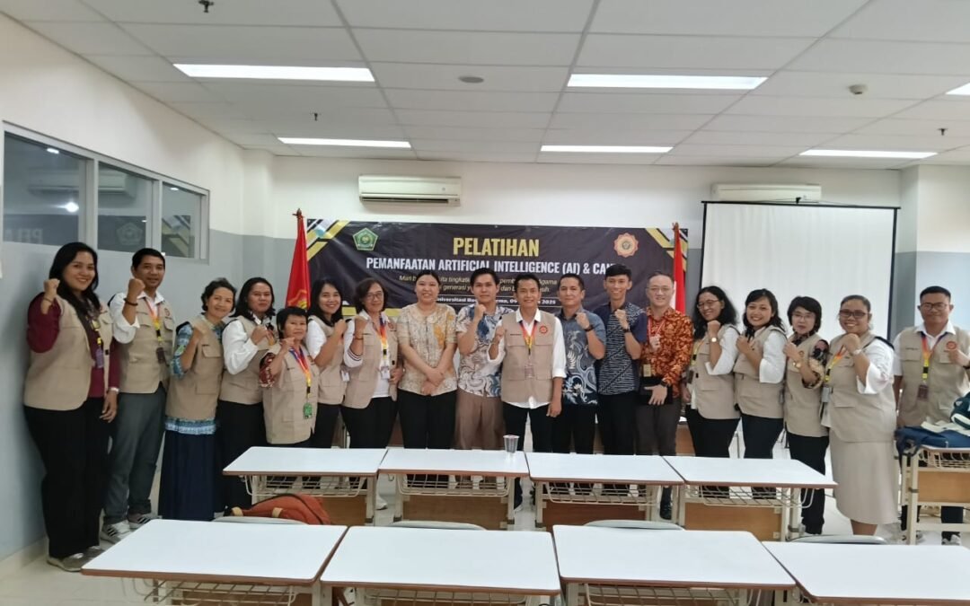 Pelatihan Pemanfaatan Kecerdasan Buatan (AI) dan Aplikasi Canva dalam Proses Pembelajaran Agama Buddha